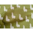 thumbnail image 4 of oneOone Cotton Poplin Olive Green Fabric Sheep Sewing Fabric By The Yard Printed Diy Clothing Sewing Supplies 42 Inch Wide, 4 of 4