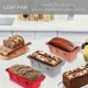 thumbnail image 5 of 3 Pack Bread Pan Loaf Pan Silicone Molds for Baking Silicone Bread Loaf Pan for Homemade Cakes, Brea, 5 of 5