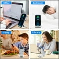 thumbnail image 6 of PloutoRich 3 in 1 Wireless Charging Station, Wireless Charger for iPhone 12/13/13 Pro/ iWatch 2/3/4/5/6/SE/AirPods 2/Pro(Without Adapter), 6 of 8