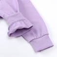 thumbnail image 4 of Eashery Toddler Girl Sweatshirt Pullover Hoodie Winter Warm Shirt Sweater Tops Toddler Boys Girls Cotton Sweatshirt (Purple,4-5 Years), 4 of 5