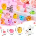 thumbnail image 6 of Mini Glow in The Dark Animal Resin Models, Mystery Blind Bag with 30/50/100/200 Pcs Glow in The Dark Figurines, Small Resin Animals for DIY Crafts, Party Favors, Decorations, 6 of 8