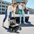 thumbnail image 4 of Munchkin® Sparrow™ Ultra Compact Lightweight Travel Stroller for Babies & Toddlers, Grey, 4 of 5