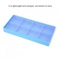 thumbnail image 4 of 8 Grids Plastic Jewelry Organizer Case for Beads Stones Watch Parts, Compact and Durable Storage Box, 4 of 8