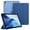 Blue, variant on Fintie Case for iPad (A16) 11th Generation 11 Inch (2025), iPad 10th Generation 10.9 Inch (2022) with Translucent Frosted Back, Slim Shell Hard Stand Cover, Auto Sleep/Wake