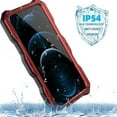 thumbnail image 4 of Compatible with iPhone 13 Pro Case 6.1 inch 2021, Outdoor Heavy Duty Aluminum Metal Case with Screen Protector Camera Cover Rugged Military Shockproof Case for iPhone 13 Pro, 4 of 8