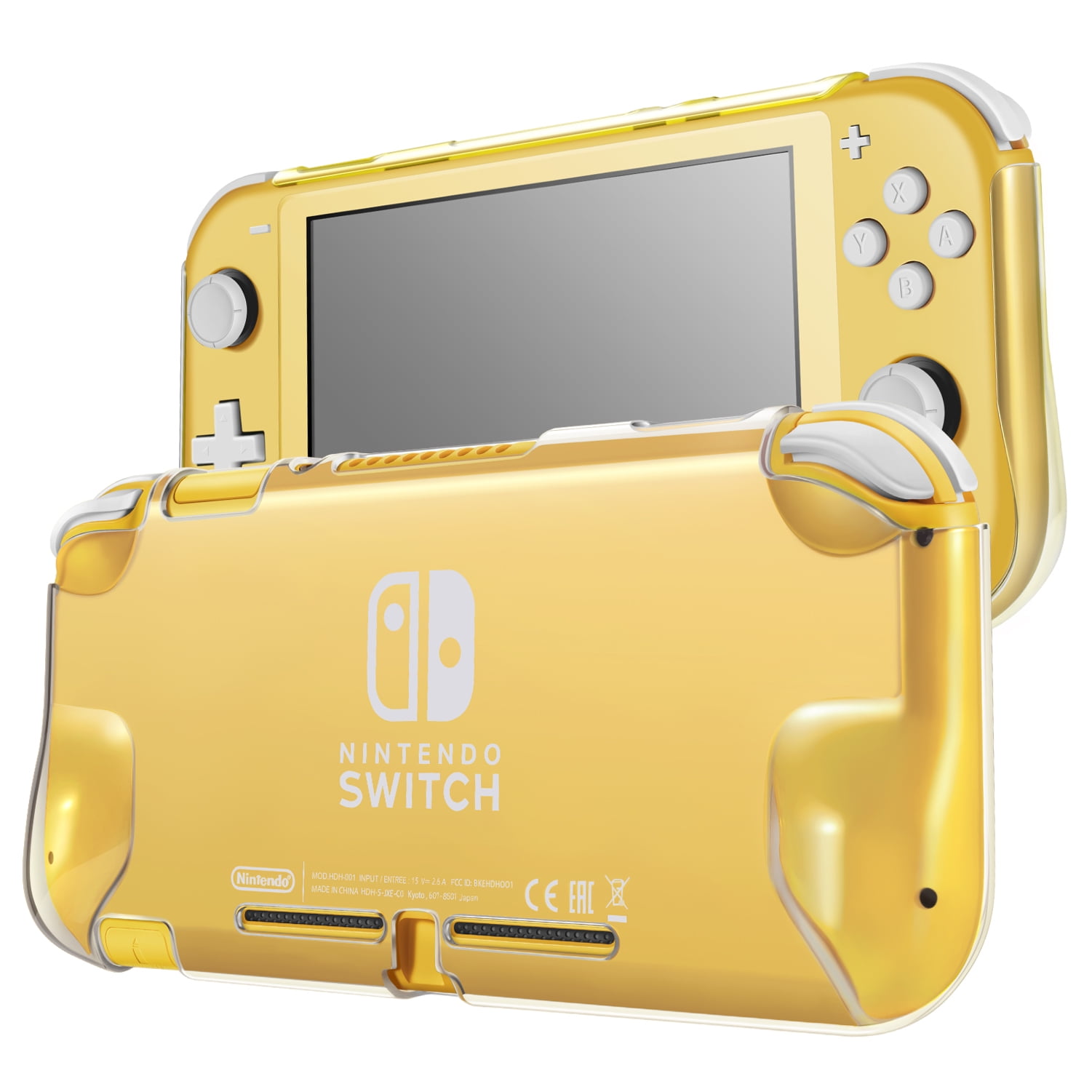 Hard Case for Nintendo Switch Lite Case Skin Back Cover (Crystal Clear