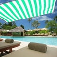 thumbnail image 7 of Rectangle Sun Shade Sail for Patio and Pool, 12x16 Ft Uv Block Fabric with Reinforced Corners & Rustproof O-rings, Provides Cool Shade and Sun Protection for Backyard, Deck, and Outdoor, 7 of 7