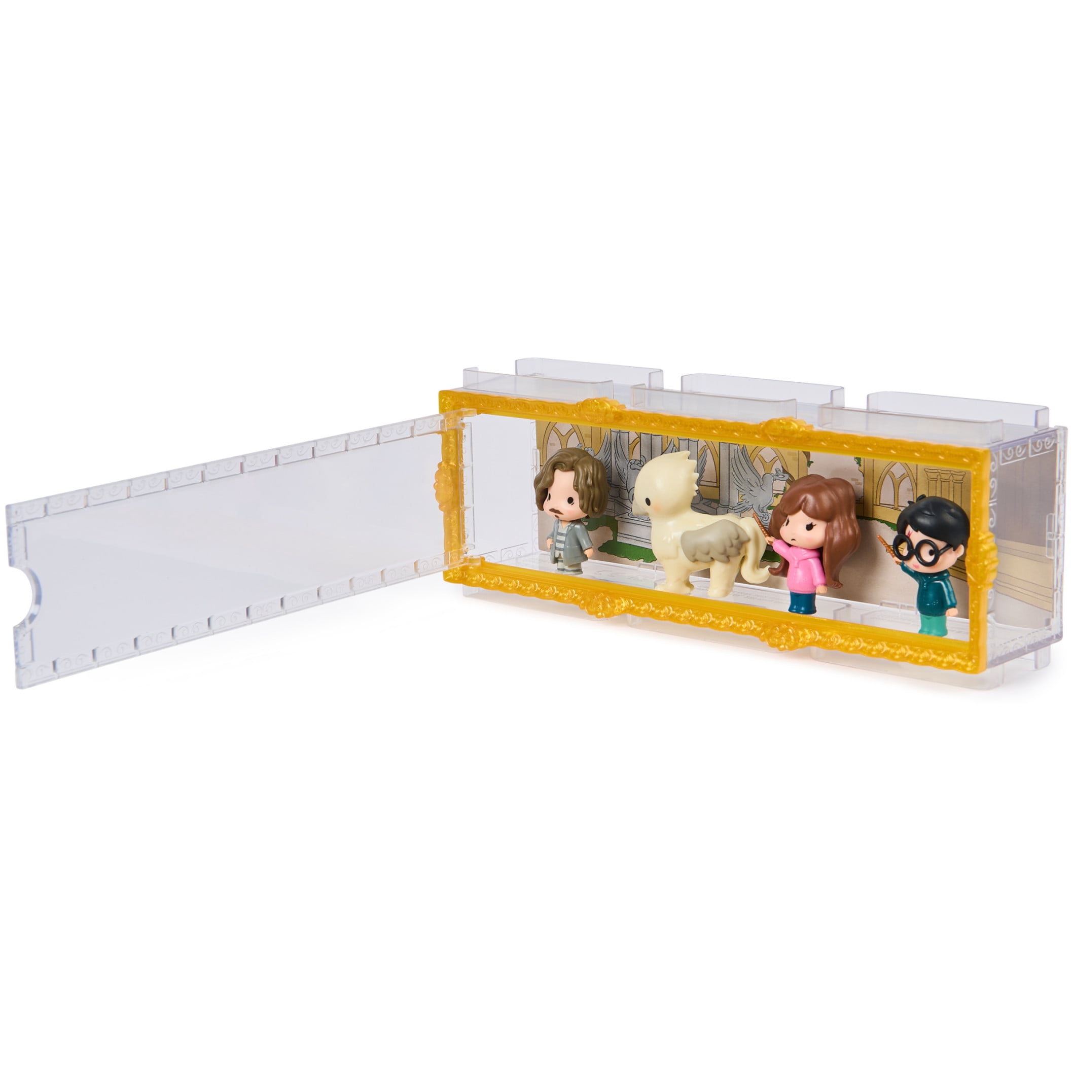 Wizarding World Harry Potter, Micro Magical Moments Prisoner of Azkaban Rescue Set with 4 Mini Figures & Display Case, Kids Toys for Ages 6 and up