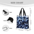 thumbnail image 3 of Balery Blueberry Bolsa de Mano para Mujeres con Cremallera, Bolsa de Gimnasio con Compartimentos, Bolsa para Laptop, Bolsa para Trabajo, 3 of 7