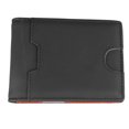 thumbnail image 4 of Cartera para tarjetas de hombre de color negro, cartera portátil de cuero multiusos para viajes de negocios y compras, tamaño único en color negro, 4 of 15