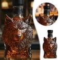 thumbnail image 4 of Decanter, Wolf Shaped Bottle, New Glass Animal Decanter,Large Capacity Decanter,for ,Scotch,,Bourbon,Home Bar Decoration For Lovers., 4 of 7