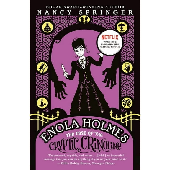 Enola Holmes Mystery Enola Holmes: The Case of the Cryptic Crinoline, Book 5, (Paperback)