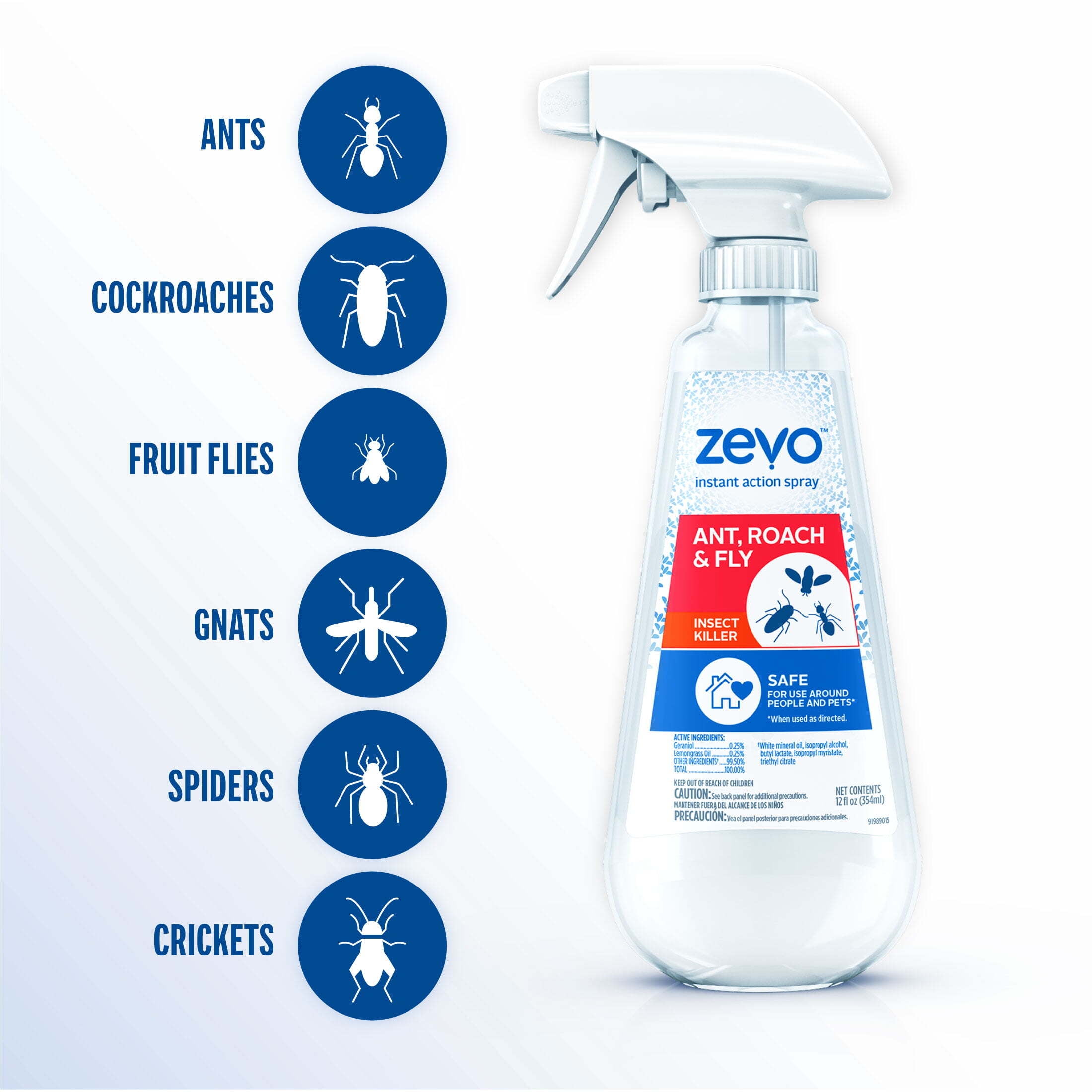 Zevo MultiInsect Killer Ant, Roach, Fly Spray 12oz Best Deals and