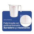 thumbnail image 3 of Jarra de Policarbonato Medidora Graduada 1 lt Caledonia JAPOME-1000, 3 of 5