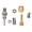 Type D, variant on Hydraulic Hose Fitting Insert Replacement Bike Hydraulic Cable End Connector Banjo Set Disc Brake Hose Adapters