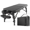 thumbnail image 6 of Professional Massage Table Portable Folding Lightweight Facial Solon  Tattoo Bed Height Adjustable with Carrying Bag &; Aluminium Leg Hold Up to, 6 of 6