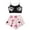 Z17-Pink2, variant on Miaoju Women's Halloween Pajamas Set Skull Printed 2 Piece Pjs Set Loungewear Spaghetti Strap Cute Funny Animal Casual Home Loungewear Pjs