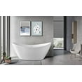 thumbnail image 5 of A&E Bath and Shower Jodie freesting tub 59in., 5 of 7