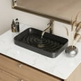 thumbnail image 3 of DV-1V0047B DeerValley Ally 19'' x 12'' Drop-In Bathroom Sink Semi-Recessed Vessel Sink Rectangular Above Counter Basin, 3 of 10