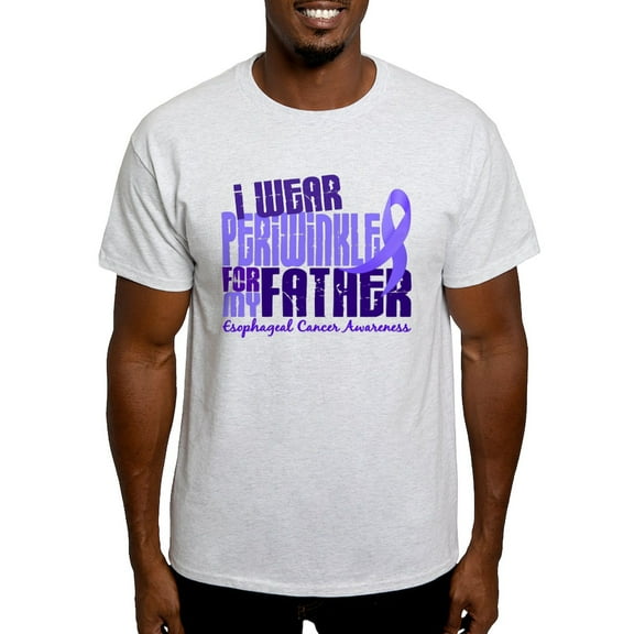 CafePress - I Wear Periwinkle 6.4 Esophageal Cancer Light T Sh - Men's Classic Graphic T-Shirt