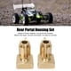 thumbnail image 3 of Copa C del eje trasero de latón RC conjunto de carcasa del portal trasero a prueba de óxido de latón para coche UTB18 RC ANGGREK  Otros, 3 of 8