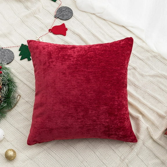maho Christmas Pillow Christmas Throw Pillows Peppermint Pillows Red And White Christmas Decorations Cute Plush Pillow Christmas Decorative Cushion Cover
