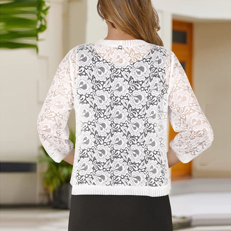 lace shrugs for dresses Clarisse Look amazingly beautiful in Clarisse M6435 evening gown Long Sleeve Bolero Black Lace