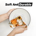 thumbnail image 2 of Sm:)e Scarecrow Maple Leaves Sunflower Pumpkins Fall Kitchen Dish Towels Set of 2, Soft & Absorbent Washcloth 18x26 Inch, 2 of 6
