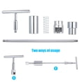 thumbnail image 3 of Riousery Professional Paintless Dent Repair Kit, 2-in-1 T-Bar Puller with 18pcs Glue Tabs for Automotive Body Hail Damage Removal (19.7 inches / 50 cm), 3 of 7