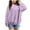 Purple, variant on Hoodie Long Sleeve Kids Pink Hoodie Warm Loose Girls Pullover Girls Tops 5-6 Years