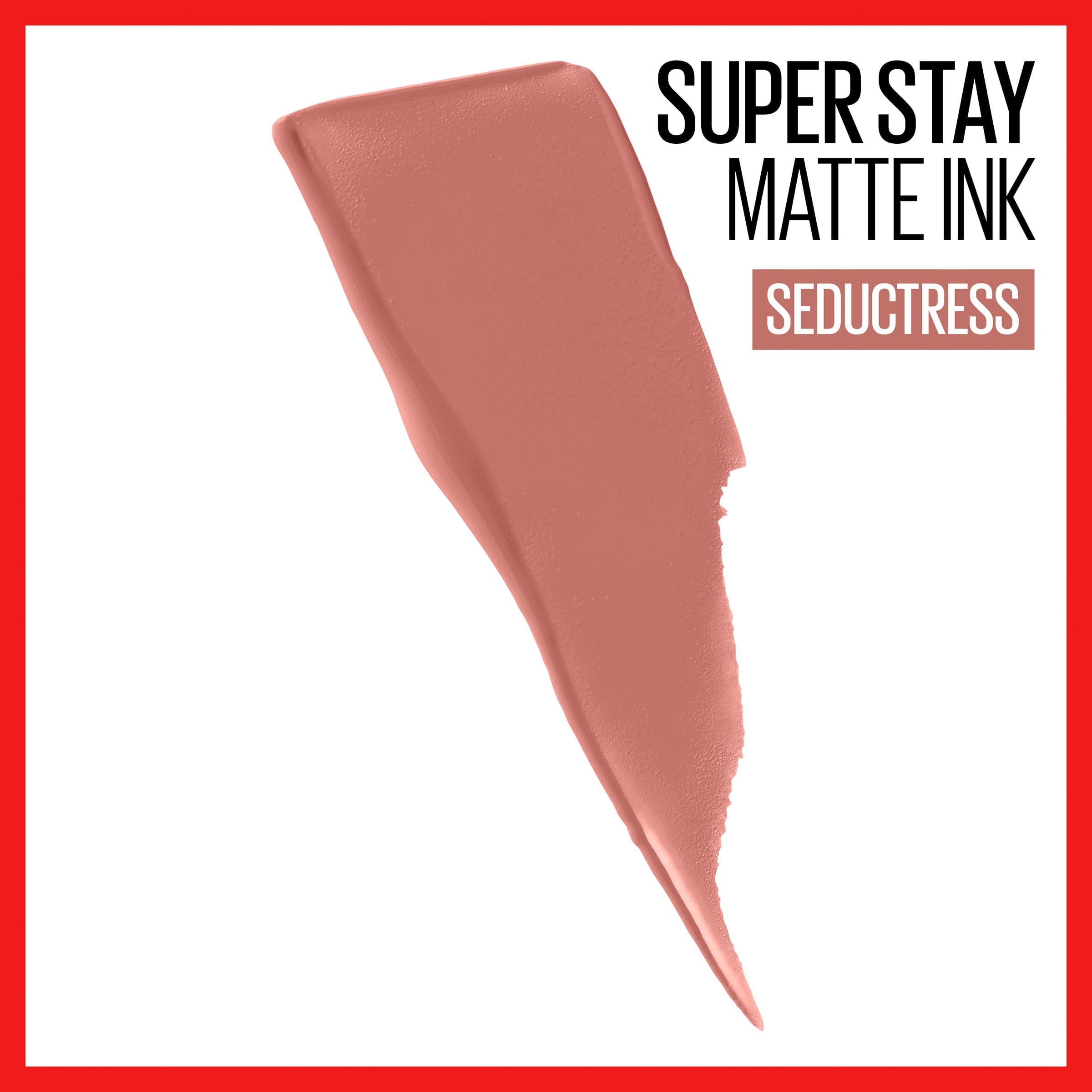 Un-nude Lipstick, Super Stay Liquid Matte Seductress Maybelline Ink