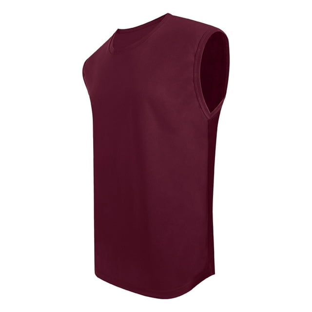 Hyknon Tank Tops Men Summer Sleeveless Basketball Running Fitness Sports Round Neck Tank Top Summer Fashion Soft Breathable Loose Fitting Pullover Workout Tops