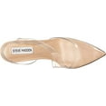 thumbnail image 5 of Steve Madden Vienne Clear Pointed Toe Stiletto Heel Slip On Dress Heeled Sandals (Clear, 10), 5 of 6