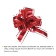 thumbnail image 4 of 12pcs 9" Extra Large Pull Bow Metallic Gift Wrapping Bows Ribbon Organza Red for Wedding Baskets Presents, 4 of 6