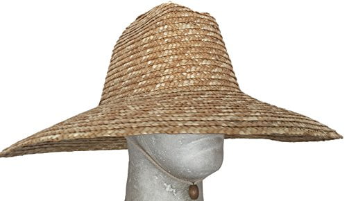 mens extra wide brim straw hats