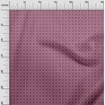 thumbnail image 3 of oneOone Cotton Poplin Purple Fabric Geometric Sewing Craft Projects Fabric Prints By Yard 42 Inch Wide, 3 of 4