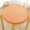 Orange, variant on EazyTech Round Stool Cushion with Memory Foam - 12in Thicken Flock Chair Cushion Seat Pad for Office Dining Chair & Meditation Floor Sitting - Multi-Purpose for Home Balcony & Outdoor Yellow
