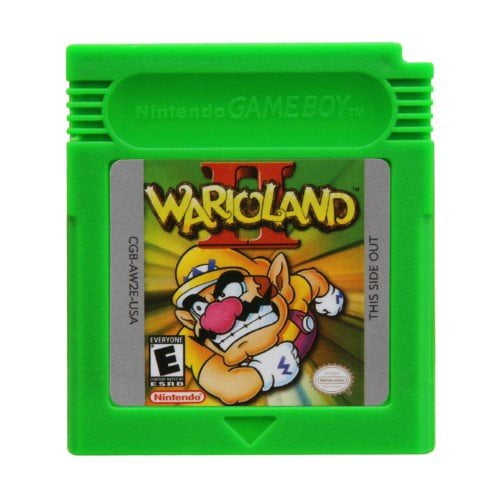 Video Games Cartridge Compatible for GB&GBC Handheld Console Wario Land 2