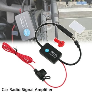 Car Radio Am Fm Antenna Signal Amplifier Booster Vehicles