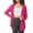 Hot Pink, variant on G4Free Women's Lightweight Long Sleeve Cardigan with UPF 50+ Sun Protection, Open Front Summer Cover Up