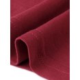 thumbnail image 6 of DARING DIVA Women's Plus Crew Neck Boho Pleated Curved Hem Tank Top Blouse 4X Burgundy, 6 of 6