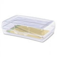 thumbnail image 4 of SP Richards Sparco Hard Plastic Pencil Box, Clear, 4 of 5