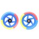 thumbnail image 4 of Juego Llanta Bicicleta Rodada 12 Eva Tricolor Fijo Rin Azul, 4 of 7