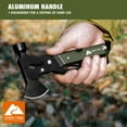 thumbnail image 5 of Ozark Trail 6.3 inch 19-in-1 Multi-Function Survival Tool,Aluminum Handle,Hammer Camping Equipment, 5 of 15