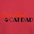 thumbnail image 3 of CafePress - Devoted Cat Dad T Shirt - Men's Classic Graphic Cotton T-Shirt, 3 of 4