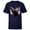 Navy, variant on Marvel Hawkeye Kate Clint Lucky the Pizza Dog Holiday - Short Sleeve T-Shirt for Kids – Customized-Athletic Heather