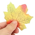 thumbnail image 4 of 100Pcs/Bag Artificial Maple Leaves for Thanksgiving Autumn Leaf Wedding Party Table Decor, 4 of 20