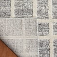 thumbnail image 6 of SAFAVIEH Martha Stewart Lucia Shag Area Rug, Dark Grey/Ivory, 9' x 12', 6 of 8