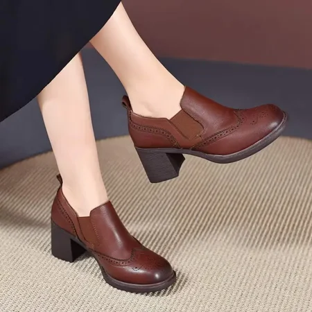 

Women‘s Square Toe Block Heeled Boots Casual & Stylish Shoes Women‘s Footwear