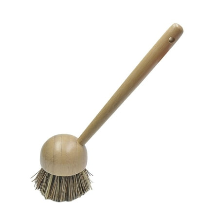 

Younar Dish Brush with Bamboo Handle | Kitchen Cleaning Dish Brush | Natural Kitchen Brushes Round Scrub Brush for Pans Pots Kitchen Sink Cleaning